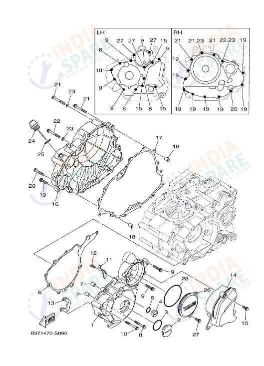 CRANKCASE COVER 1